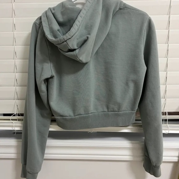 brandy melville crystal zip up hoodie! 💗 - Picture 2 of 2